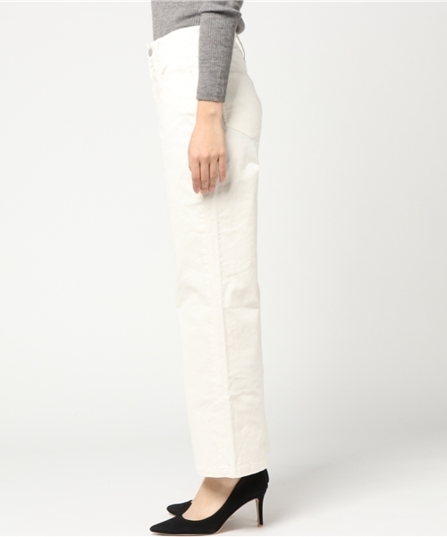 N.(N. Natural Beauty Basic)(エヌエヌナチュラルビューティーベーシック)の「コーデュロイワイドパンツ(その他パンツ・レディース・ベージュ/ホワイト・SMALL/MEDIUM)」の4枚目の写真