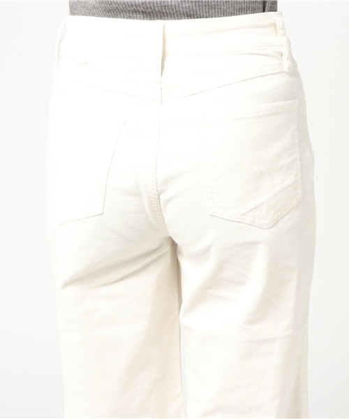 N.(N. Natural Beauty Basic)(エヌエヌナチュラルビューティーベーシック)の「コーデュロイワイドパンツ(その他パンツ・レディース・ベージュ/ホワイト・SMALL/MEDIUM)」の7枚目の写真