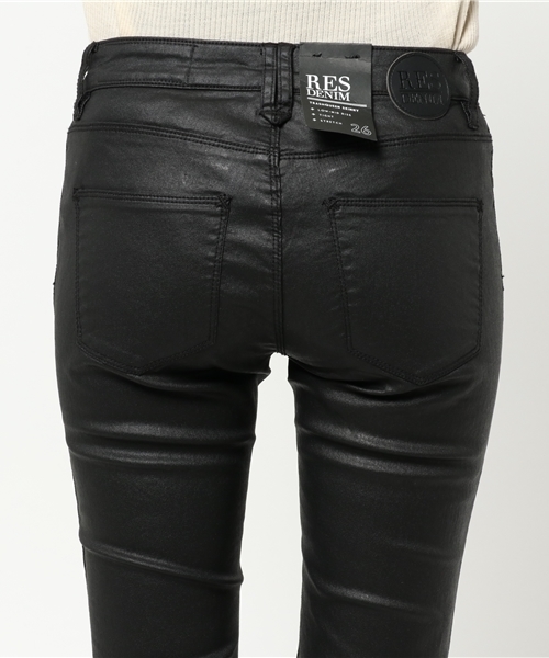 RES DENIM（レスデニム）の「RES DENIM/レスデニム Trashqueen Skinny The Shining スキニーデニム ブラックデニム（デニムパンツ・レディース・ブラック・26inch）」の6枚目の写真