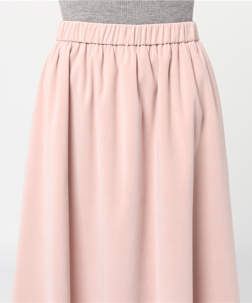 laboratory work(ラボラトリーワーク)の「スエード調前後差スカート(スカート・レディース・ピンクベージュ/キャメル/カーキ・MEDIUM)」の7枚目の写真