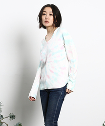 bodco |  【bodco】ボッコ/ U LONG SLV. (タイダイ)(Tシャツ/カットソー)