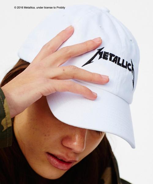 MONKEY TIME(モンキータイム)の「<METALLICA × monkey time> ∴ CAP/キャップ(キャップ・メンズ・ホワイト/ブラック・FREE)」の2枚目の写真