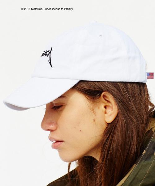 MONKEY TIME(モンキータイム)の「<METALLICA × monkey time> ∴ CAP/キャップ(キャップ・メンズ・ホワイト/ブラック・FREE)」の4枚目の写真
