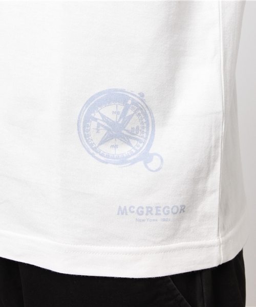 McGREGOR(マックレガー)の「ロゴプリントTシャツ(Tシャツ/カットソー・メンズ・サンドグレー/ライム/アイボリー/ターコイズブルー・L/LL/M)」の10枚目の写真