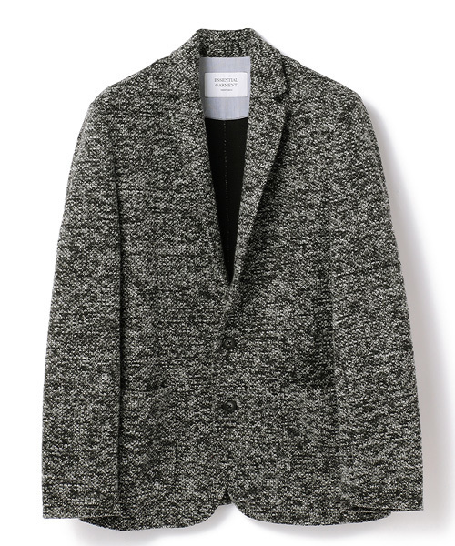 ESSENTIAL GARMENT MEN'S BIGI(エッセンシャルガーメントメンズビギ)の「ツイード調 ラッセルジャケット(テーラードジャケット・メンズ・ネイビー/グレー・L/S/M/SS)」の7枚目の写真