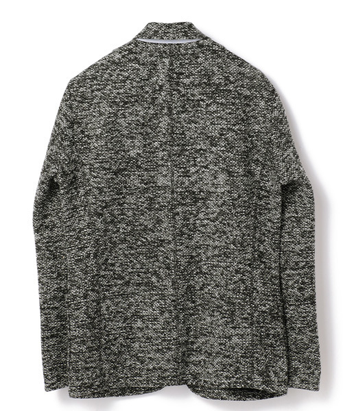 ESSENTIAL GARMENT MEN'S BIGI(エッセンシャルガーメントメンズビギ)の「ツイード調 ラッセルジャケット(テーラードジャケット・メンズ・ネイビー/グレー・L/S/M/SS)」の8枚目の写真