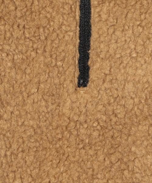 green label relaxing(グリーンレーベルリラクシング)の「『BRACTMENT(ブラクトメント)』 ボア ZIPハイネック ◆(その他トップス・メンズ・グレー/ベージュ・36/40/38)」の9枚目の写真