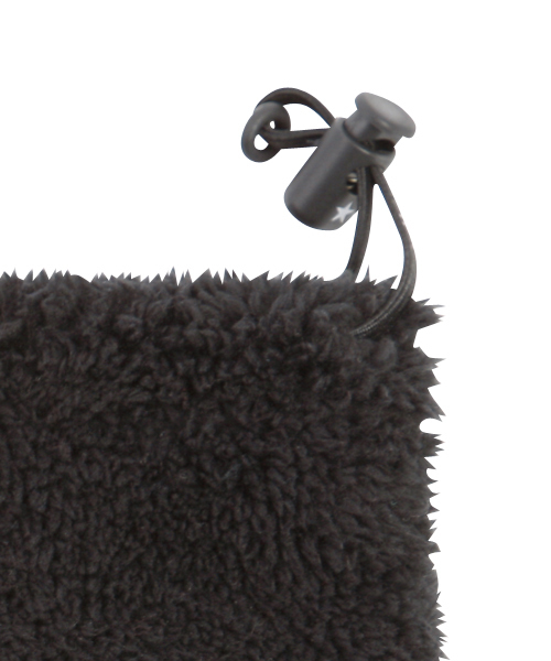 X-girl（エックスガール）の「FLUFFY NECK WARMER（ネックウォーマー/スヌード・レディース・ブラック/ベージュ/グリーン/パープル/ピンク・ONE SIZE）」の7枚目の写真