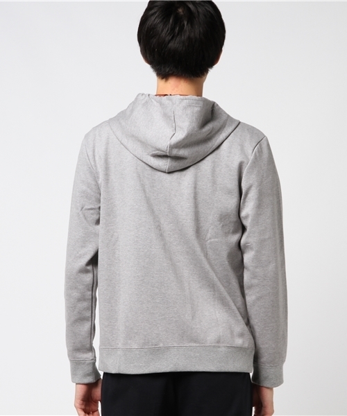 BLACK LABEL CRESTBRIDGE（ブラックレーベル・クレストブリッジ）の「クレストブリッジチェックバックプリントパーカー（Tシャツ/カットソー・メンズ・ライトグレー/ネイビー・L/M）」の3枚目の写真