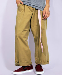 ８(eight) | ガチャベルト付き ワイド チノパン サルエル (チノパンツ)