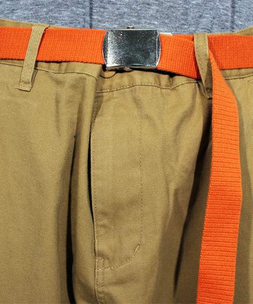 ８(eight)（エイト）の「ガチャベルト付き ワイド チノパン サルエル（チノパンツ・メンズ・ベージュ系その他/ベージュ系その他2/ブラック系その他/ブラック系その他2・MEDIUM/LARGE）」の11枚目の写真