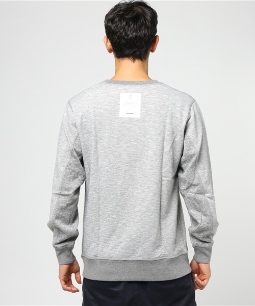 GRANDE FOOTBALL PRODUCTS(グランデフットボールプロダクツ)の「【GRANDE】OLD TYPE-A SWEAT CREW(スウェット・メンズ・グレー/ブラック×グレー/Navy/グレー系その他・L/M/S/XL)」の8枚目の写真