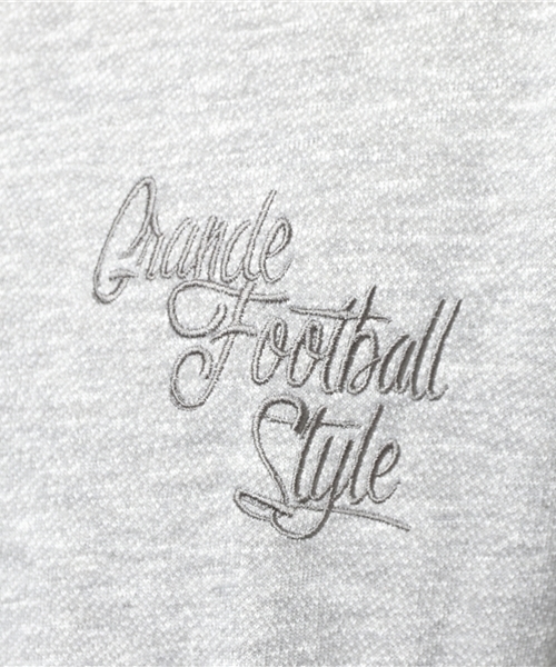 GRANDE FOOTBALL PRODUCTS(グランデフットボールプロダクツ)の「【GRANDE】OLD TYPE-A SWEAT CREW(スウェット・メンズ・グレー/ブラック×グレー/Navy/グレー系その他・L/M/S/XL)」の6枚目の写真