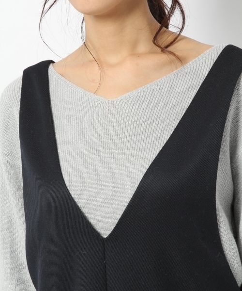 laboratory work（ラボラトリーワーク）の「ポケット付きサックワンピース（ワンピース・レディース・ピンク/ネイビー/ブラウン系その他/カーキ・MEDIUM）」の20枚目の写真