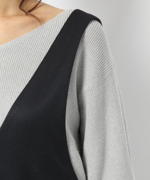 laboratory work（ラボラトリーワーク）の「ポケット付きサックワンピース（ワンピース・レディース・ピンク/ネイビー/ブラウン系その他/カーキ・MEDIUM）」の21枚目の写真