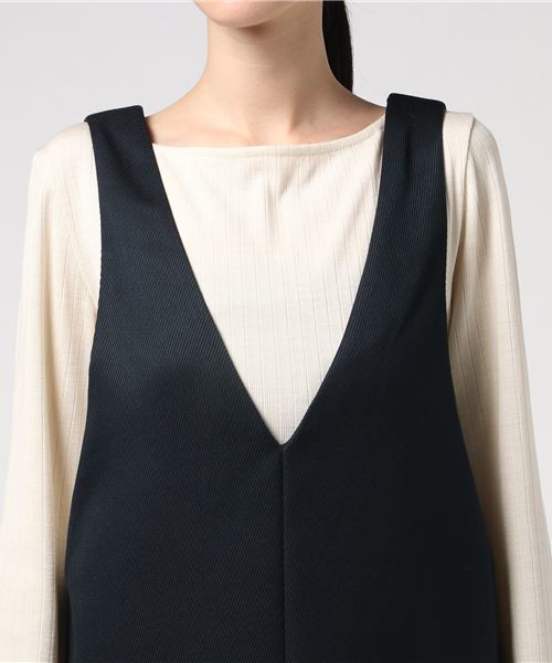 laboratory work（ラボラトリーワーク）の「ポケット付きサックワンピース（ワンピース・レディース・ピンク/ネイビー/ブラウン系その他/カーキ・MEDIUM）」の11枚目の写真