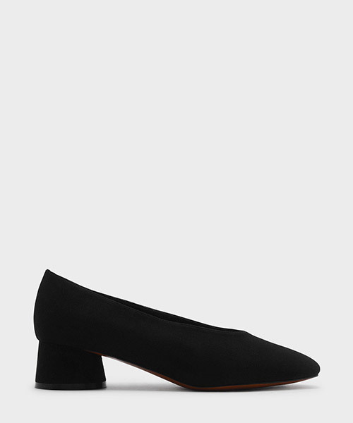 CHARLES & KEITH(チャールズ & キース)の「ベーシックパンプス / BASIC PUMPS(パンプス・レディース・ブラック/ベージュ/バーガンディー・22.5cm/23.5cm/23cm/24.5cm/25cm)」の2枚目の写真