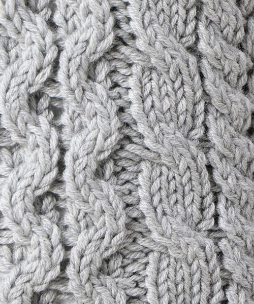 BEAUTY&YOUTH UNITED ARROWS(ビューティーアンドユースユナイテッドアローズ)の「BY ウールケーブルベスト ◆(ベスト・レディース・オフホワイト/ライトグレー・FREE)」の11枚目の写真