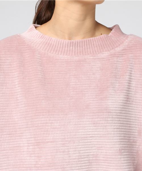 POU DOU DOU(プードゥドゥ)の「カットコールタック袖プルオーバー(Tシャツ/カットソー・レディース・ピンク/ブルー/グレー・3)」の6枚目の写真