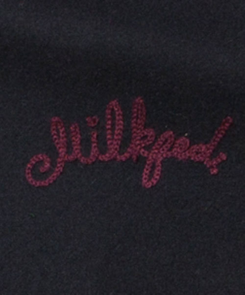 MILKFED.(ミルクフェド)の「BASIC STADIUM JUMPER(スタジャン・レディース・グリーン/ネイビー・SMALL/MEDIUM)」の7枚目の写真