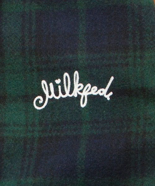 MILKFED.(ミルクフェド)の「BASIC STADIUM JUMPER(スタジャン・レディース・グリーン/ネイビー・SMALL/MEDIUM)」の8枚目の写真