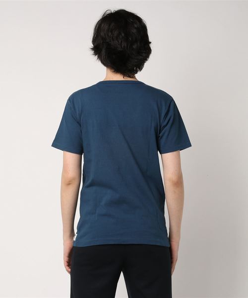 go slow caravan(ゴースローキャラバン)の「free rage/フリーレイジ リサイクルコットンTEE -BEACH PATROL-(Tシャツ/カットソー・メンズ・カーキ/ネイビー・LARGE/MEDIUM/X-LARGE)」の3枚目の写真