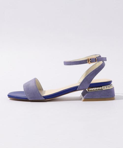 ODETTE E ODILE（オデットエオディール）の「OFC デコヒール サンダル35↓（サンダル・レディース・ブラック/ロイヤルブルー/イエロー/ライトグレー・35/37/36/34）」の6枚目の写真