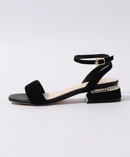 ODETTE E ODILE（オデットエオディール）の「OFC デコヒール サンダル35↓（サンダル・レディース・ブラック/ロイヤルブルー/イエロー/ライトグレー・35/37/36/34）」の14枚目の写真