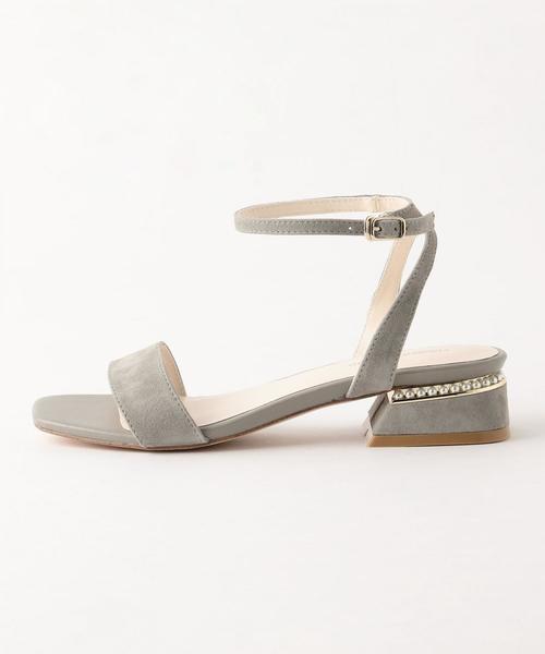 ODETTE E ODILE（オデットエオディール）の「OFC デコヒール サンダル35↓（サンダル・レディース・ブラック/ロイヤルブルー/イエロー/ライトグレー・35/37/36/34）」の12枚目の写真