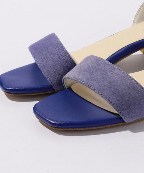 ODETTE E ODILE（オデットエオディール）の「OFC デコヒール サンダル35↓（サンダル・レディース・ブラック/ロイヤルブルー/イエロー/ライトグレー・35/37/36/34）」の9枚目の写真