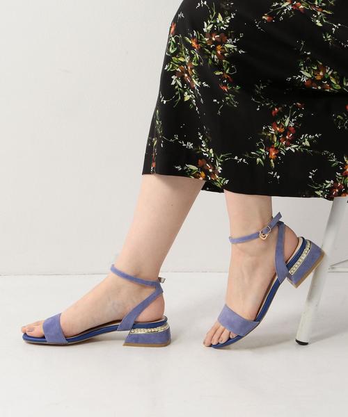 ODETTE E ODILE（オデットエオディール）の「OFC デコヒール サンダル35↓（サンダル・レディース・ブラック/ロイヤルブルー/イエロー/ライトグレー・35/37/36/34）」の16枚目の写真