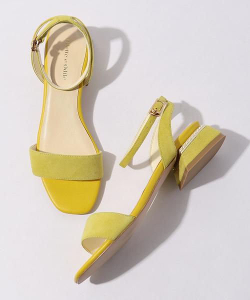 ODETTE E ODILE（オデットエオディール）の「OFC デコヒール サンダル35↓（サンダル・レディース・ブラック/ロイヤルブルー/イエロー/ライトグレー・35/37/36/34）」の17枚目の写真