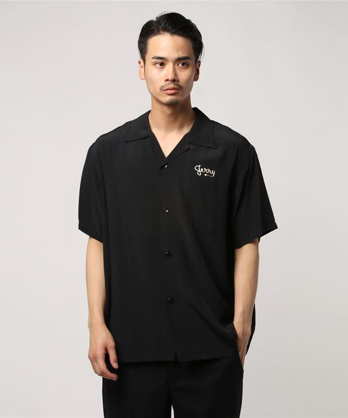 STYLE EYES(スタイルアイズ)の「STYLE EYES / スタイルアイズ : RAYON BOWLING SHIRT W/CHAIN E#(シャツ/ブラウス・メンズ・ホワイト/ブラック/イエロー・MEDIUM/X-LARGE/LARGE)」の9枚目の写真