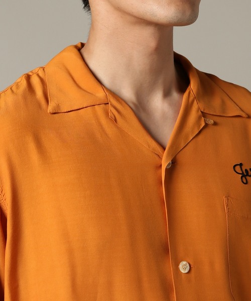 STYLE EYES(スタイルアイズ)の「STYLE EYES / スタイルアイズ : RAYON BOWLING SHIRT W/CHAIN E#(シャツ/ブラウス・メンズ・ホワイト/ブラック/イエロー・MEDIUM/X-LARGE/LARGE)」の12枚目の写真