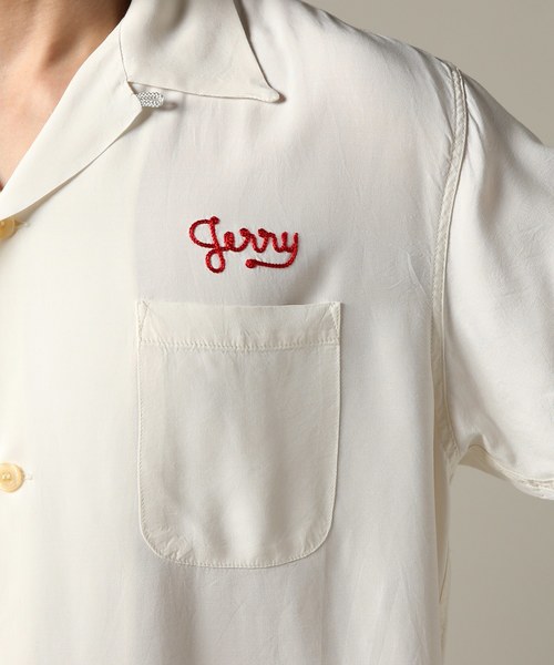 STYLE EYES(スタイルアイズ)の「STYLE EYES / スタイルアイズ : RAYON BOWLING SHIRT W/CHAIN E#(シャツ/ブラウス・メンズ・ホワイト/ブラック/イエロー・MEDIUM/X-LARGE/LARGE)」の14枚目の写真