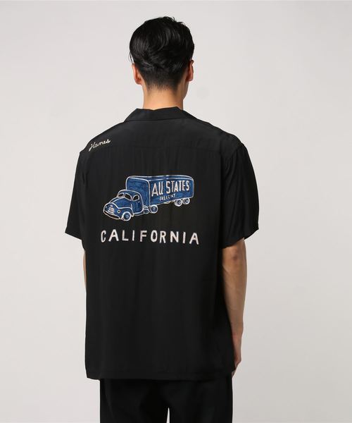 STYLE EYES(スタイルアイズ)の「STYLE EYES / スタイルアイズ : RAYON BOWLING SHIRT W/CHAIN E#(シャツ/ブラウス・メンズ・ホワイト/ブラック/イエロー・MEDIUM/X-LARGE/LARGE)」の5枚目の写真