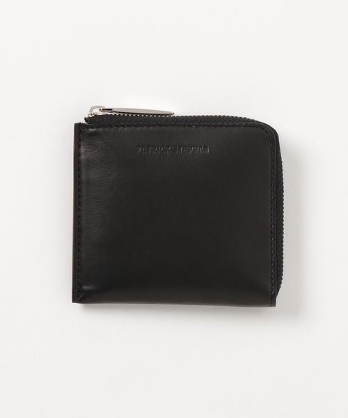 PATRICK STEPHAN(パトリックステファン)の「Leather L-zip wallet 'plonge' L字ファスナーウォレット(財布)」|ブラック