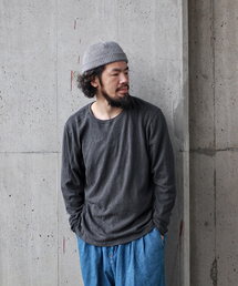 NATAL DESIGN（ネイタルデザイン）の「【ネイタルデザイン】HEMP LONG TEE / ヘンプロングティー（Tシャツ/カットソー）」