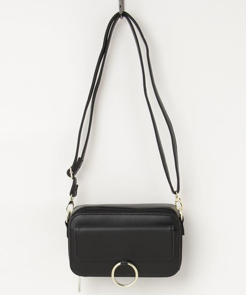 WEGO（ウィゴー）の「WEGO/スクエアウォレットショルダーバッグ（ショルダーバッグ・レディース・ブラック/シルバー・FREE）」の8枚目の写真