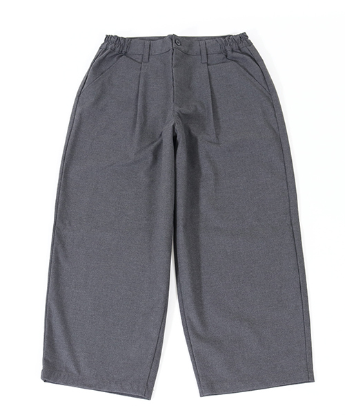 ANGENEHM(アンゲネーム)の「mp6333-TR Tuck Wide Pants パンツ(MADE IN JAPAN)(その他パンツ・メンズ・キャメル/チャコール/ブラック・S/M/L)」の4枚目の写真