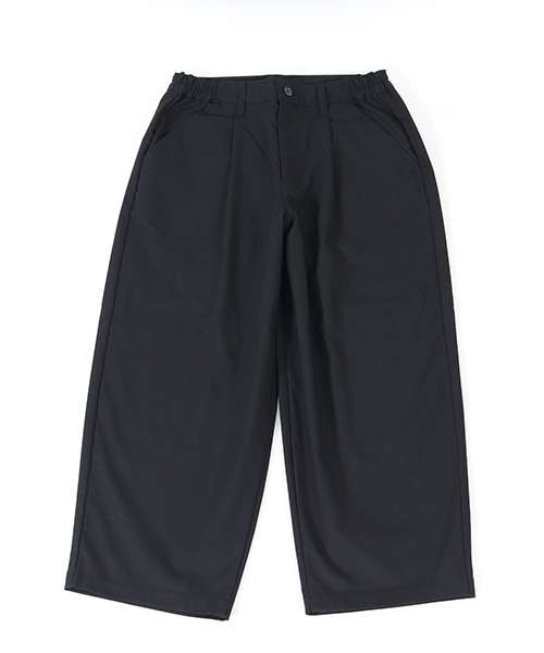 ANGENEHM(アンゲネーム)の「mp6333-TR Tuck Wide Pants パンツ(MADE IN JAPAN)(その他パンツ・メンズ・キャメル/チャコール/ブラック・S/M/L)」の8枚目の写真