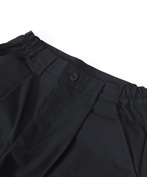 ANGENEHM(アンゲネーム)の「mp6333-TR Tuck Wide Pants パンツ(MADE IN JAPAN)(その他パンツ・メンズ・キャメル/チャコール/ブラック・S/M/L)」の10枚目の写真