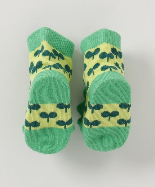 RAGMART（ラグマート）の「モチーフベビーソックス（ソックス/靴下・キッズ・ピンク/イエロー/グリーン・SS）」の4枚目の写真