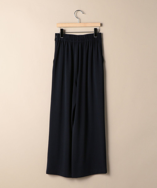 BEAUTY&YOUTH UNITED ARROWS（ビューティーアンドユースユナイテッドアローズ）の「BY ダブルクロスタックワイドパンツ ◆（その他パンツ・レディース・ベージュ/ネイビー/ダークブラウン・SMALL/LARGE/MEDIUM）」の14枚目の写真