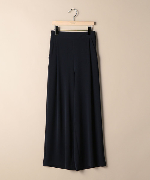 BEAUTY&YOUTH UNITED ARROWS（ビューティーアンドユースユナイテッドアローズ）の「BY ダブルクロスタックワイドパンツ ◆（その他パンツ・レディース・ベージュ/ネイビー/ダークブラウン・SMALL/LARGE/MEDIUM）」の15枚目の写真