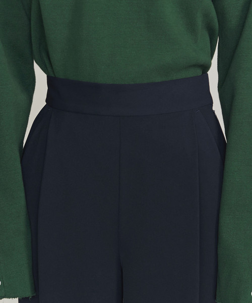 BEAUTY&YOUTH UNITED ARROWS（ビューティーアンドユースユナイテッドアローズ）の「BY ダブルクロスタックワイドパンツ ◆（その他パンツ・レディース・ベージュ/ネイビー/ダークブラウン・SMALL/LARGE/MEDIUM）」の11枚目の写真