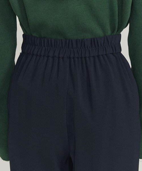 BEAUTY&YOUTH UNITED ARROWS（ビューティーアンドユースユナイテッドアローズ）の「BY ダブルクロスタックワイドパンツ ◆（その他パンツ・レディース・ベージュ/ネイビー/ダークブラウン・SMALL/LARGE/MEDIUM）」の13枚目の写真