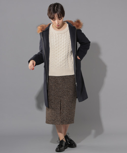 PAGEBOY（ページボーイ）の「4WAYカラーコート（その他アウター・レディース・ライトグレー/ネイビー/ベージュ・SMALL/MEDIUM）」の5枚目の写真
