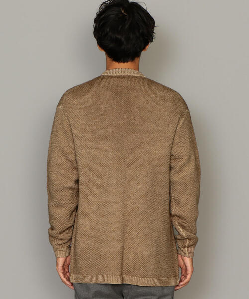 green label relaxing（グリーンレーベルリラクシング）の「MC ウォッシュド WO カーディガン ◆（カーディガン/ボレロ・メンズ・オリーブ/ベージュ/ネイビー・S/M/L）」の10枚目の写真