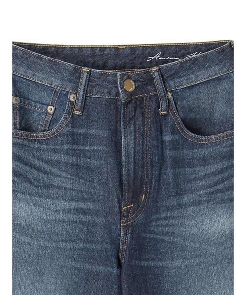 AMERICAN HOLIC（アメリカンホリック）の「5PK ワイドパンツ（デニムパンツ・レディース・インディゴブルー/ライトインディゴブルー・L/M/S）」の10枚目の写真